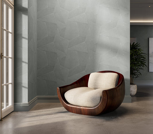 Moondust Rays and Summer Weave wallcoverings by Vycon