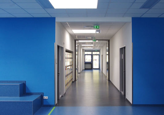 Durable wallcovering plays a key role in the renovation of this school building | Kube Contract