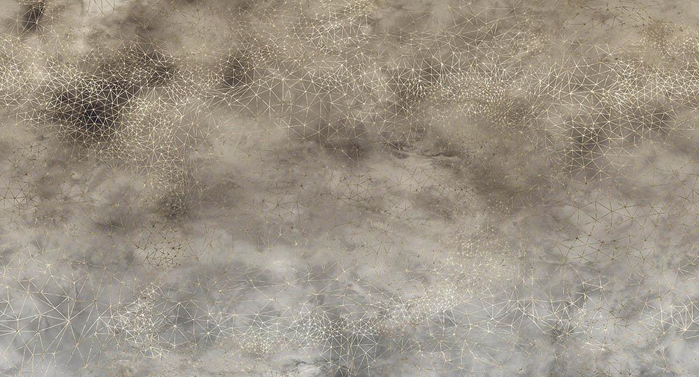 Ad Astra in Taupe - Cobalt - MU12014 - Digital Print - Muance - Kube Contract