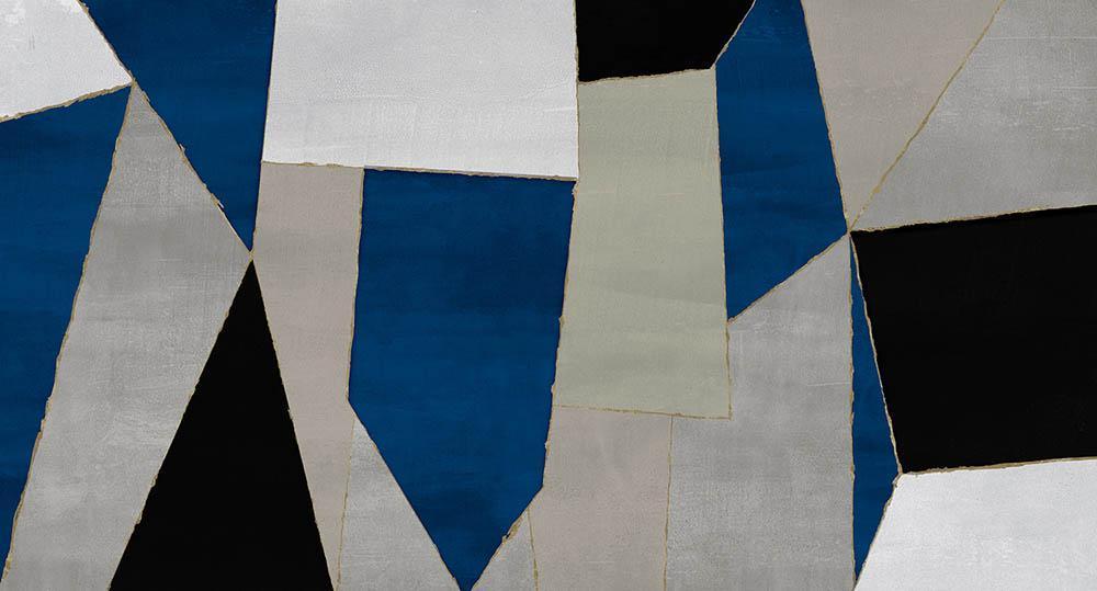 Dawn of Milford in Blue - Cobalt - MU12060 - Digital Print - Muance - Kube Contract