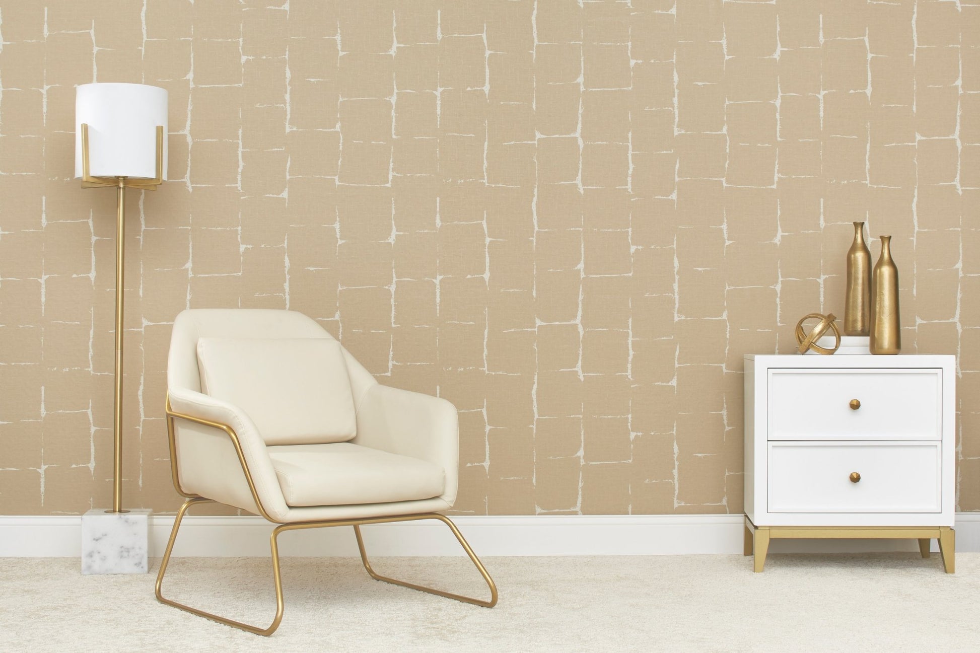 Go Gilded Grand - T2-GO-08 - Wallcovering - Tower - Kube Contract
