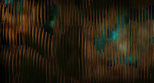 Henderson in Green - Cobalt - MU12037 - Digital Print - Muance - Kube Contract