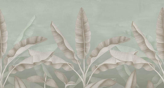 Honolulu Sky in Mint - Cobalt - MU12008 - Digital Print - Muance - Kube Contract