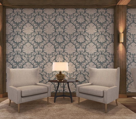 Watercolour Damask